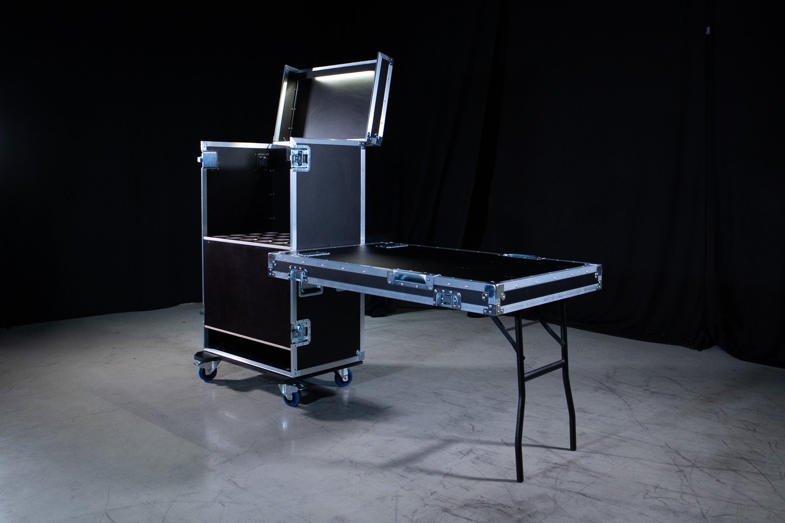 Flight case régie sur mesure M.Cases
